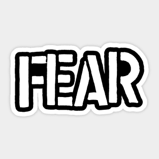 FEAR BAND Sticker